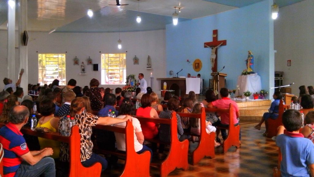Grande número de fiéis participam da 93ª Festa de Nossa Senhora dos Navegantes em Mormaço