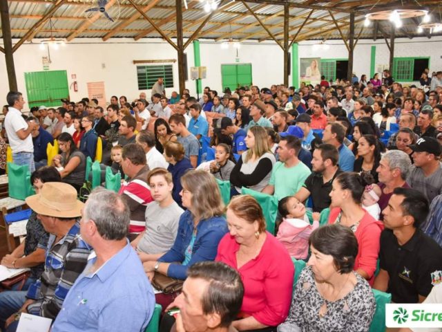 Assembleia da Sicredi reúne grande número de associados em Ibirapuitã