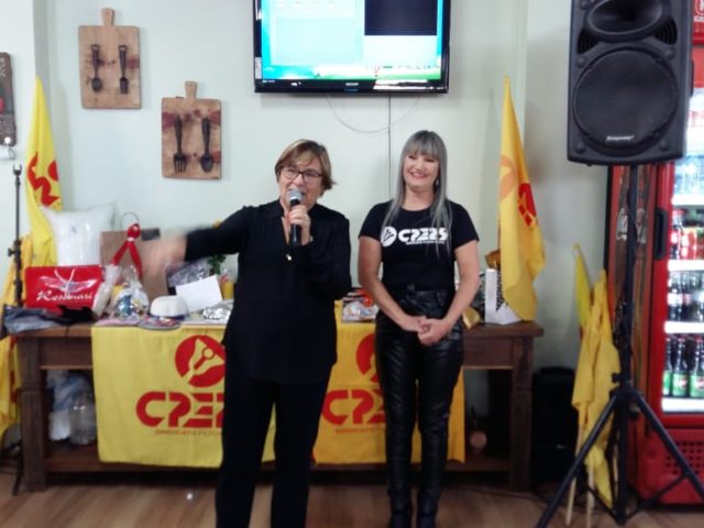 Chá Cultural das professoras aposentadas tem a presença da Presidente do CPERS Sindicato em Soledade