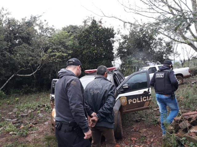 Polícia Civil prende acusado por estupro de vulnerável em Barros Cassal