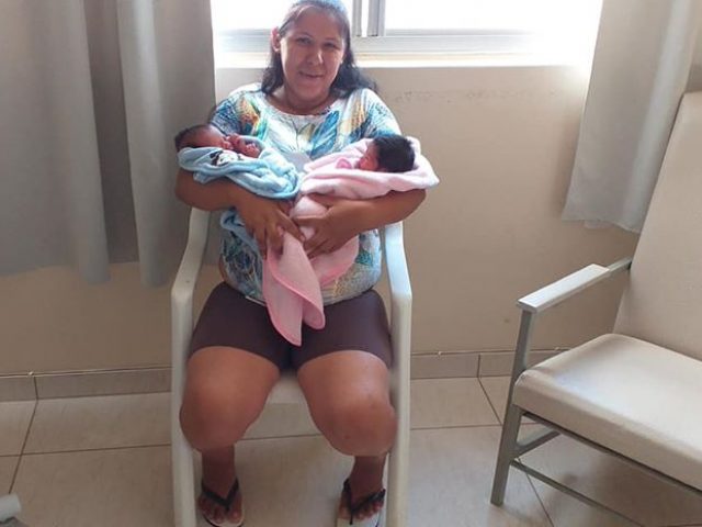 Casal de gêmeos de Barros Cassal que nasceu em Soledade está com sua mãe em abrigo municipal