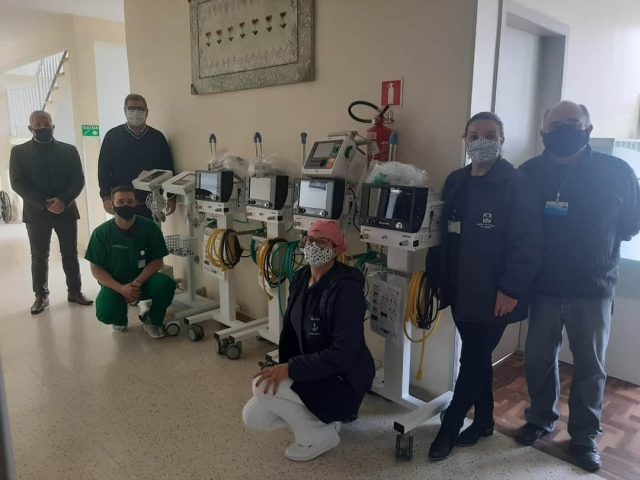 Empresa JBS doa quatro respiradores para UTI do Hospital Frei Clemente