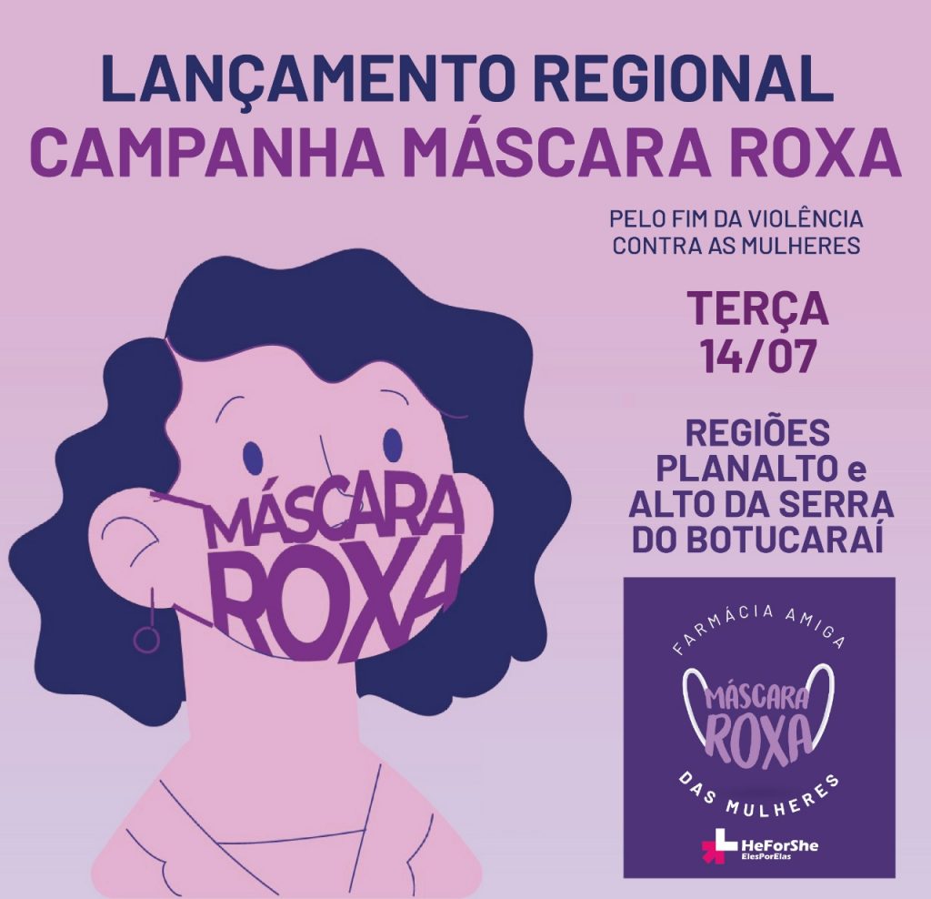 Comitê Gaúcho da ONU Mulheres lança Campanha Máscara Roxa nas regiões de Passo Fundo e Soledade