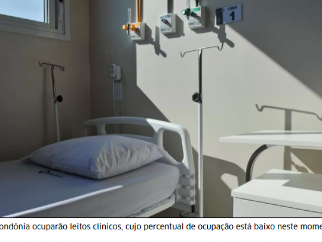 Quinze pacientes de Rondônia com Covid-19 chegarão na madrugada de quarta ao RS