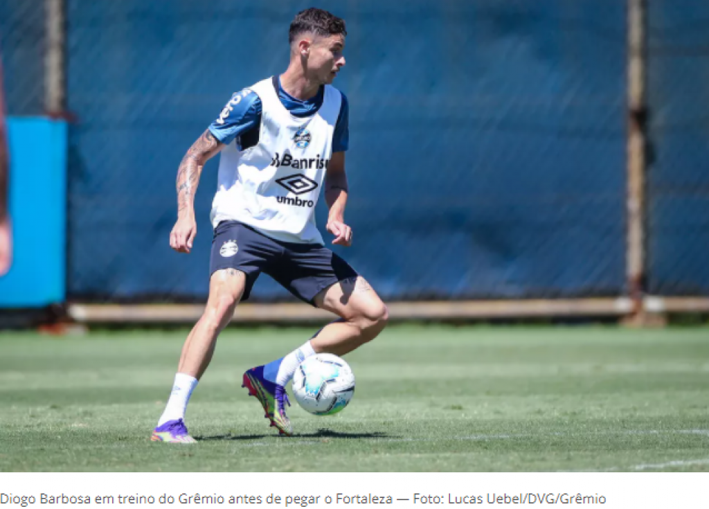 Diogo Barbosa cita tropeços de rivais e reforça foco do Grêmio em arrancada no Brasileiro