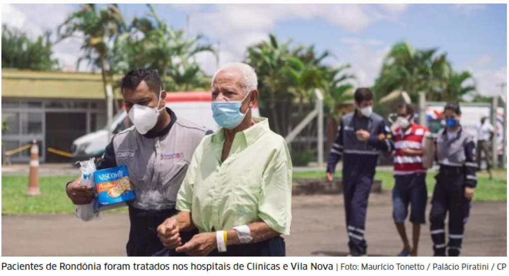Oito pacientes de Rondônia no RS recebem alta e voltam para casa
