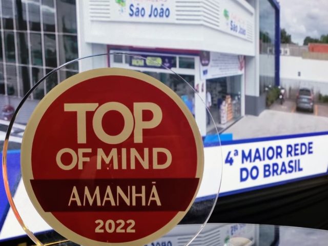 Rede de Farmácias São João é premiada entre as cinco maiores marcas do RS pelo oitavo ano consecutivo