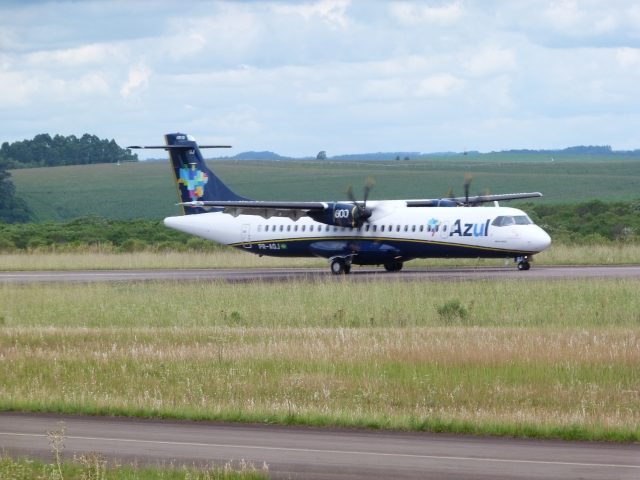 Azul acaba com voos de Passo Fundo para Porto Alegre