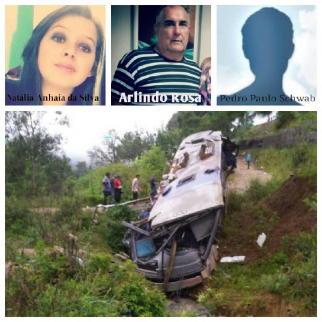 Três soledadenses morrem  em acidente em Santa Catarina