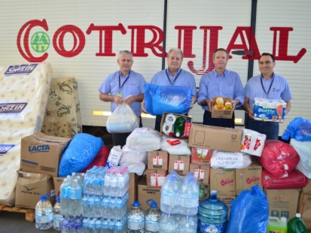 Campanha da Cotrijal  arrecada 2,5 toneladas em doações para atingidos pelas chuvas