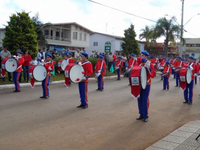 Banda Marcial de Soledade apresentou-se em Três Palmeiras