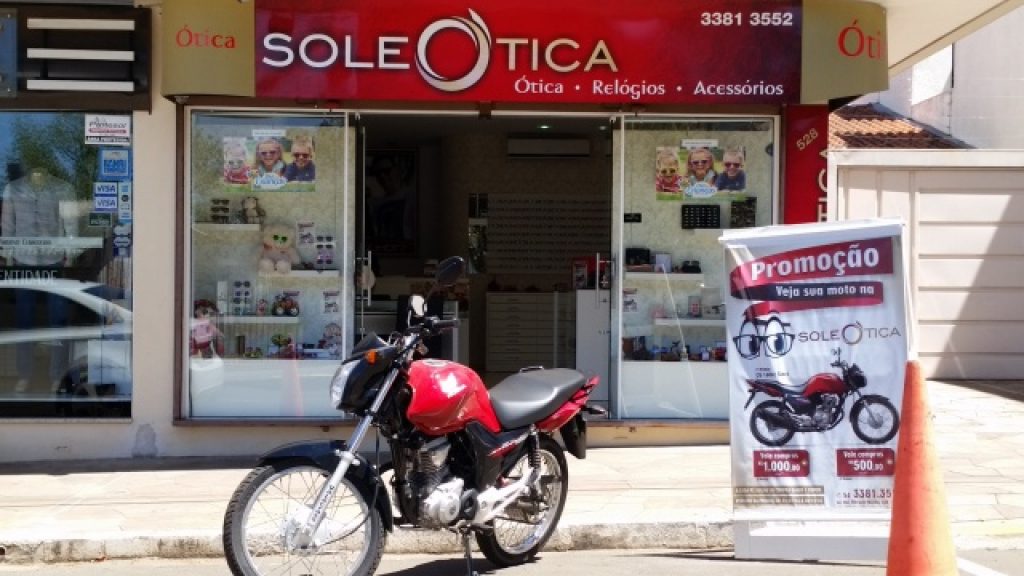A Soleotica sorteará uma moto e está com uma super promoção