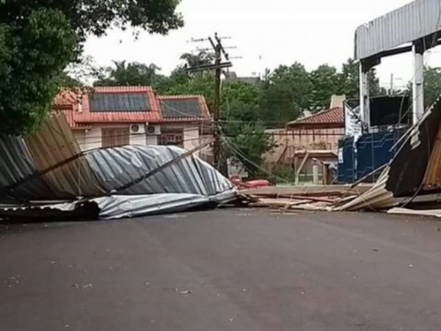 Município de Ibirubá registra estragos com o temporal desta sexta-feira, (03)