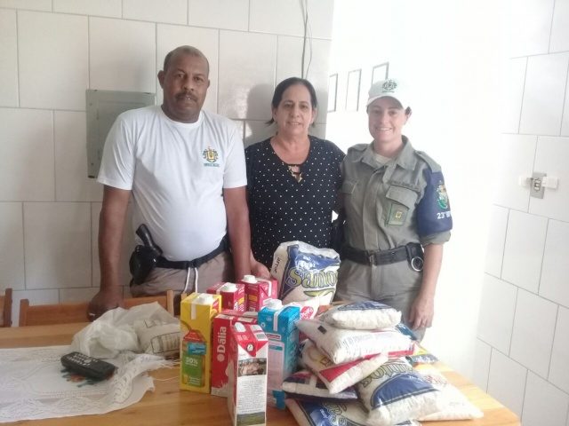 BM de Venâncio Aires realiza entrega de doação de alimentos